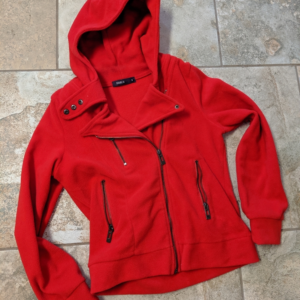 Red Fleece Jacket